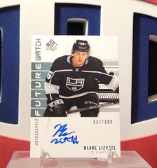 Blake Lizotte 2019-20 - Future Watch Auto Rookie #154 Sp Authentic Upper Deck